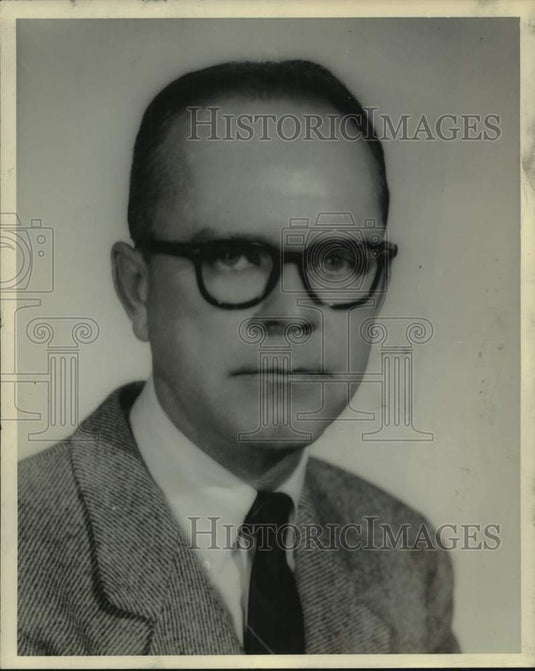 1958 Press Photo Mark B. Patten Jr., Behr-Manning Co., Watervliet, New York