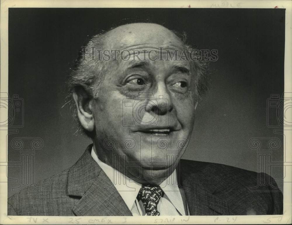 1973 Press Photo Philadelphia Orchestra Conductor Eugene Ormandy in New York- Historic Images