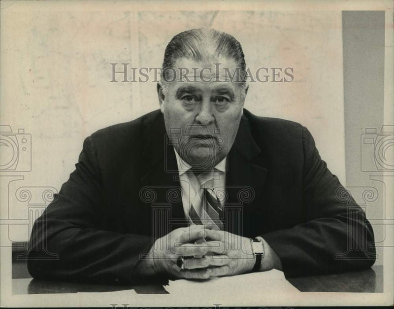 Load image into Gallery viewer, 1972 Press Photo Russell Oswald, New York State Commissioner of Corrections
