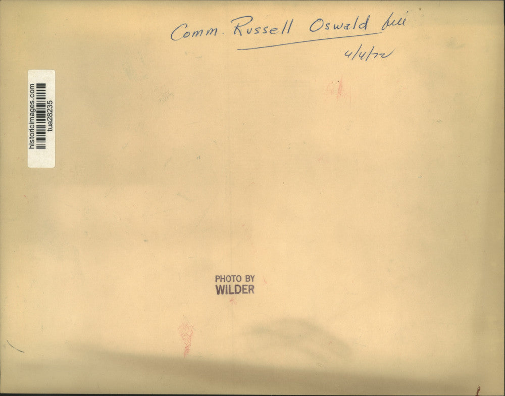 1972 Press Photo Russell Oswald, New York State Commissioner of Corrections