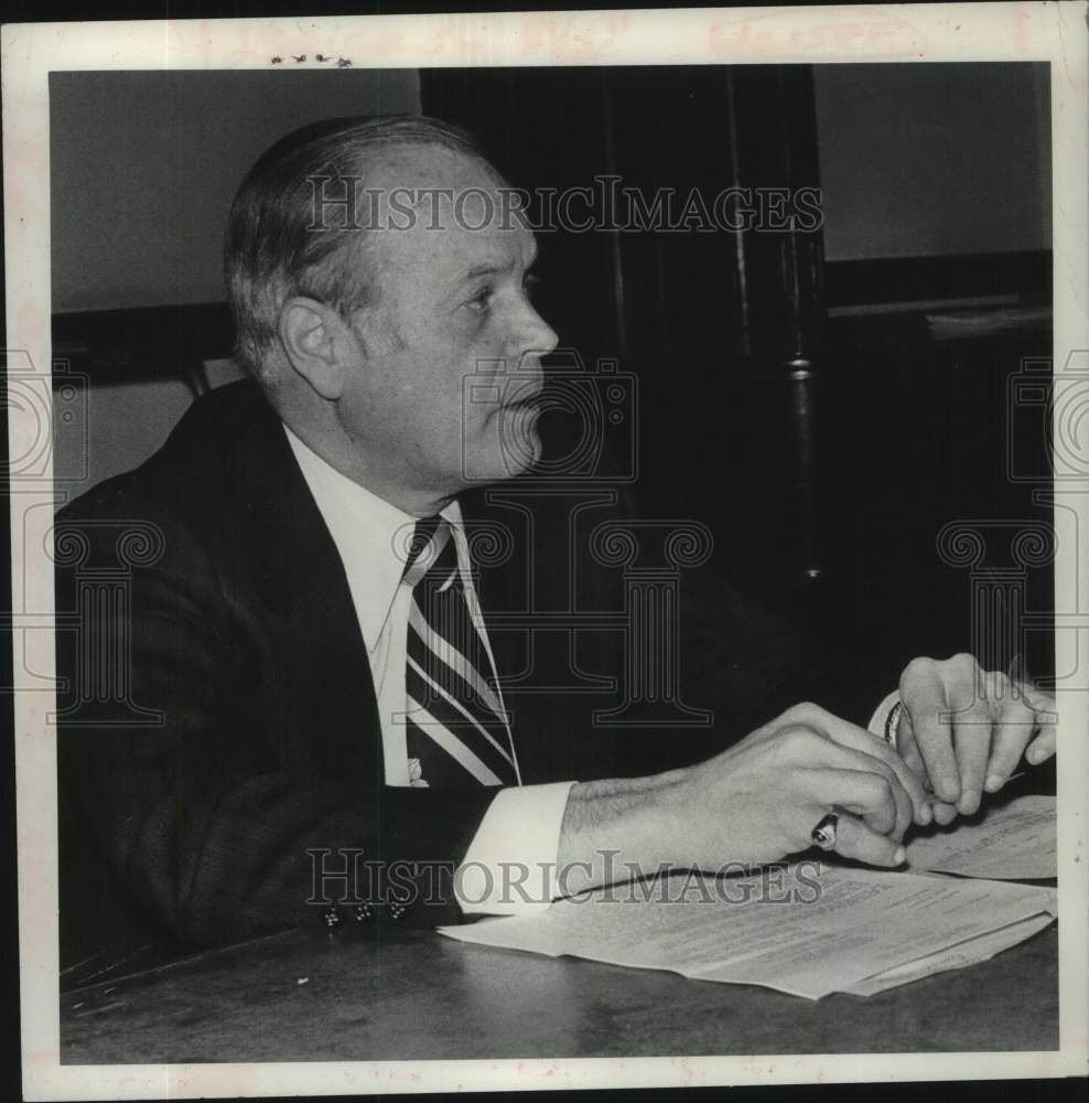 1976 Press Photo New York State Commissioner of Corrections Joseph Wasser
