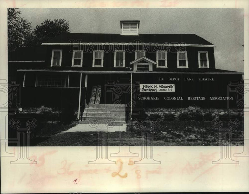 Load image into Gallery viewer, 1978 Press Photo The Depot Lane Theatre in Schoharie, New York - tua28713
