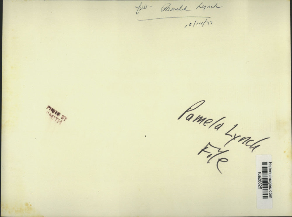 1977 Press Photo Pamela Lynch in special chair at St. Margaret's, Albany, NY