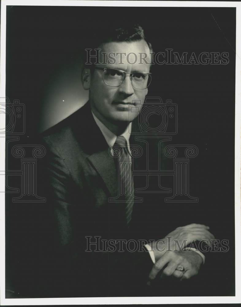 1972 Press Photo Wilford A. Lewis, New York - tua28977