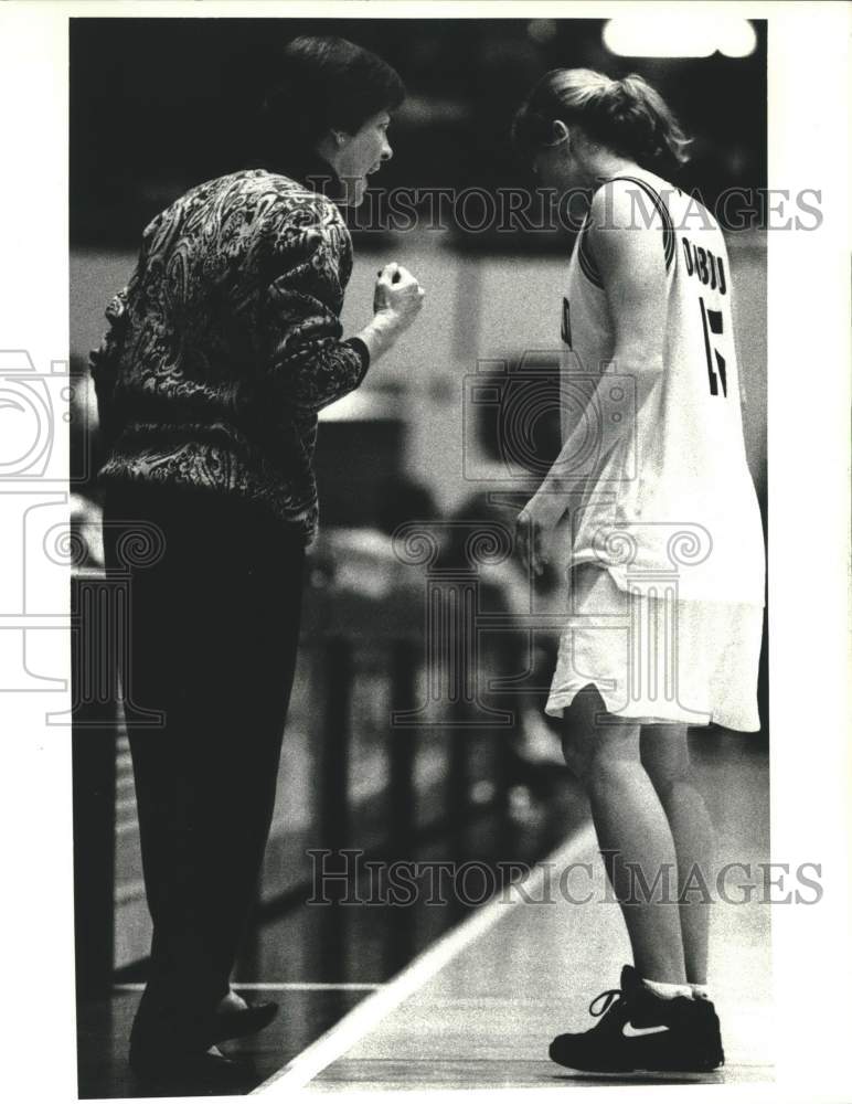 Press Photo Tara VanDerveer, Stanford University Women&#39;s Basketball Coach- Historic Images