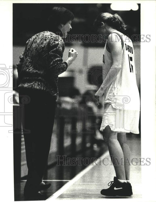 Press Photo Tara VanDerveer, Stanford University Women's Basketball Coach- Historic Images