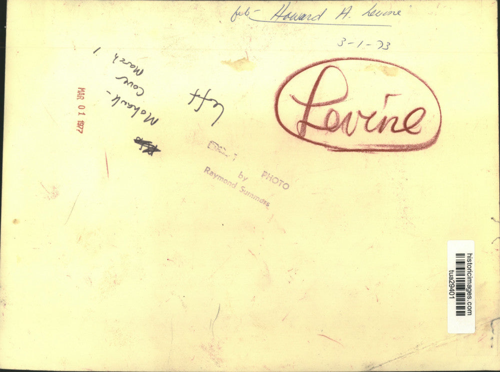 1973 Press Photo Schenectady Judge Howard A Levine speaks to students at school