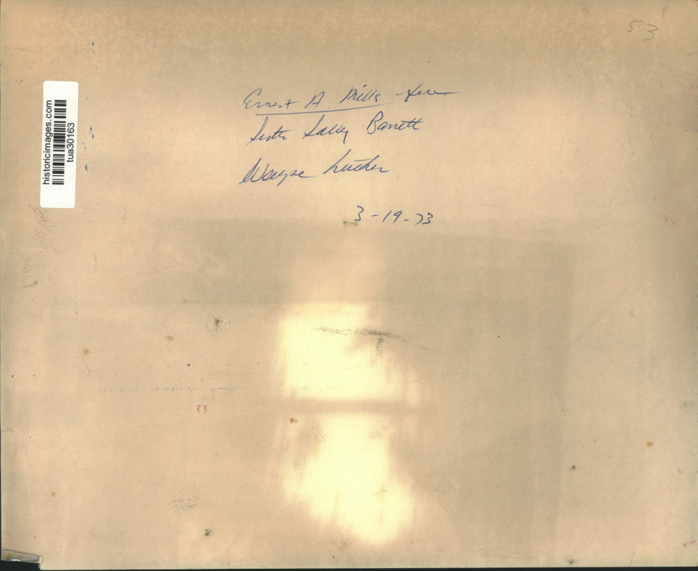 1973 Press Photo Ernest Mills, Sister Sally Banett, & Wayne Luther in New York