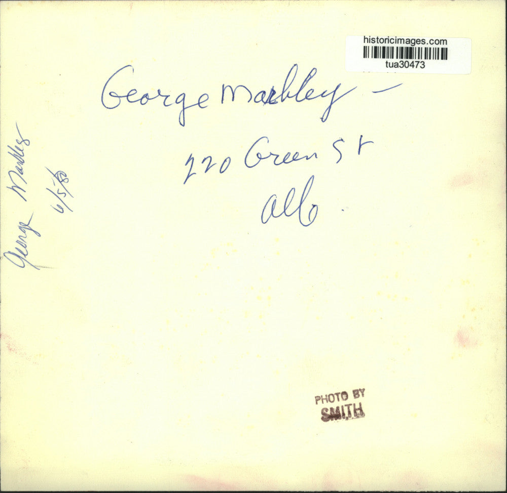 1980 Press Photo George Marbley in his Albany, New York office - tua30473