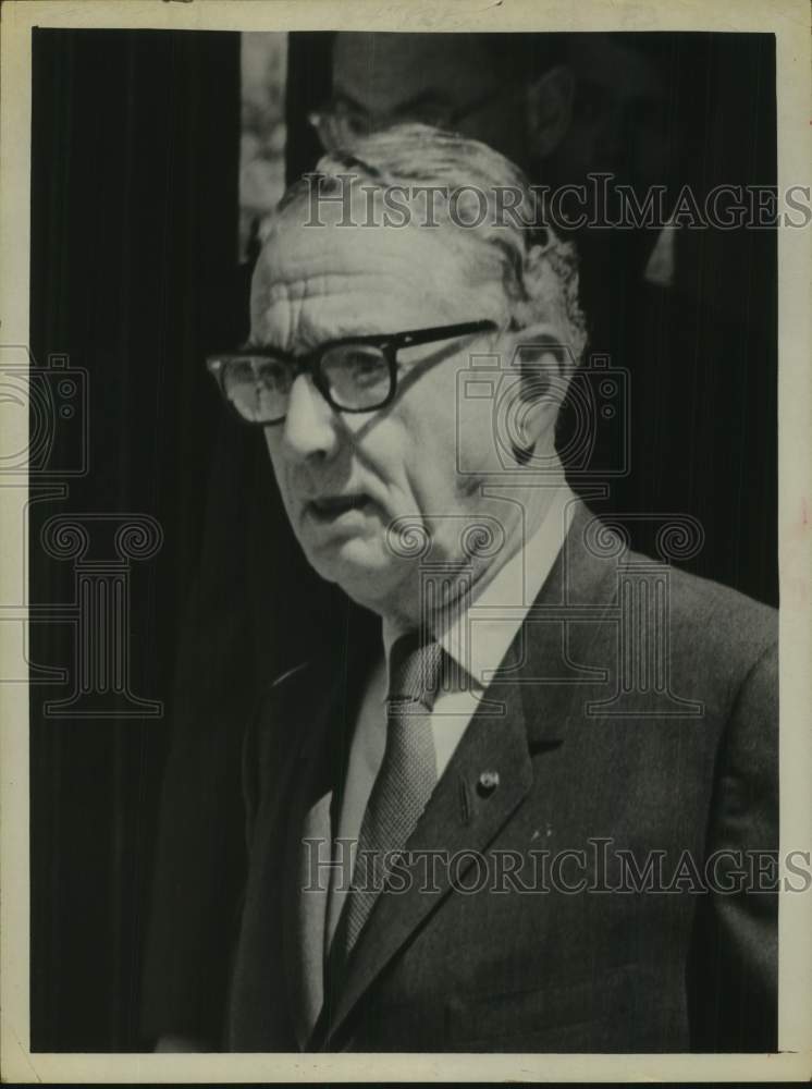 1969 Press Photo New York State Comptroller Arthur Levitt, Sr. - tua30846