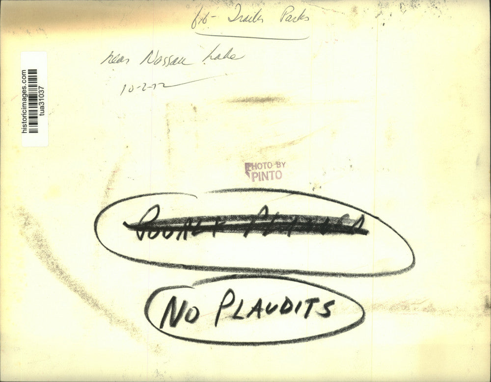 1972 Press Photo View of trailer park near Nassau Lake in New York - tua31037