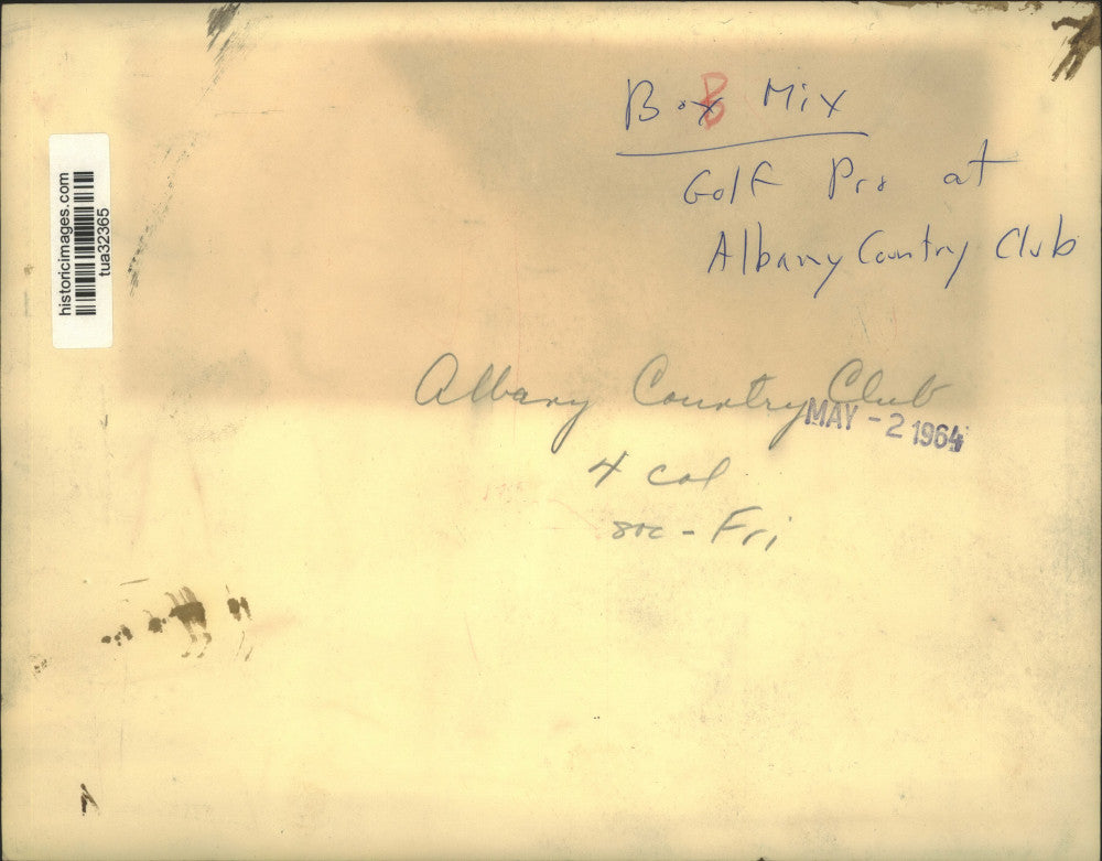 1964 Press Photo Bob Mix instructs ladies group at Albany, New York country club