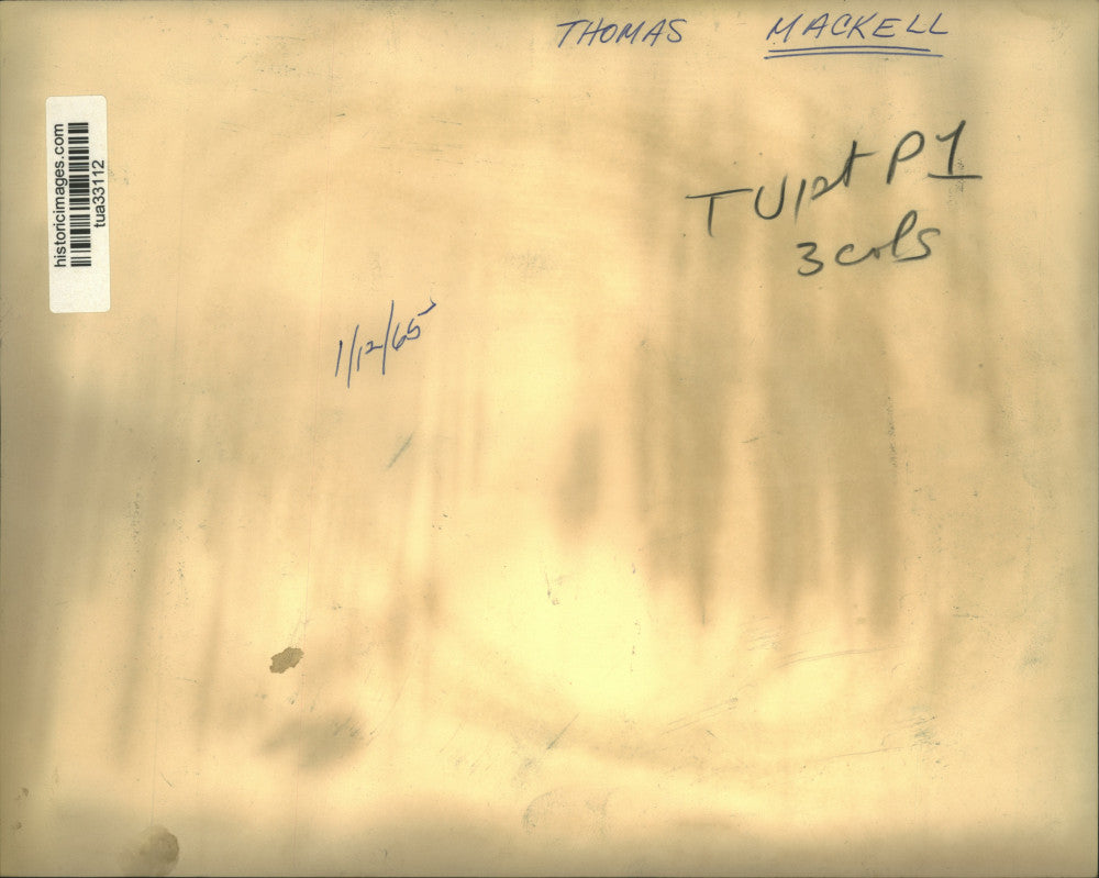 1965 Press Photo New York State Senator Thomas Mackell - tua33112