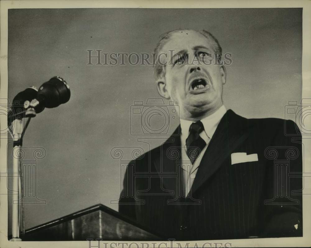 1958 Press Photo Harold MacMillan, Prime Minister of Britain - tua33115