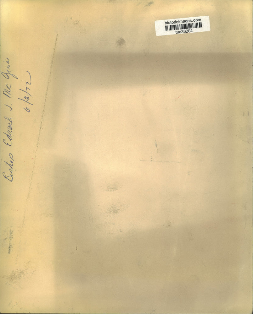 1972 Press Photo Bishop Edward J. Maginn, Albany, New York - tua33204