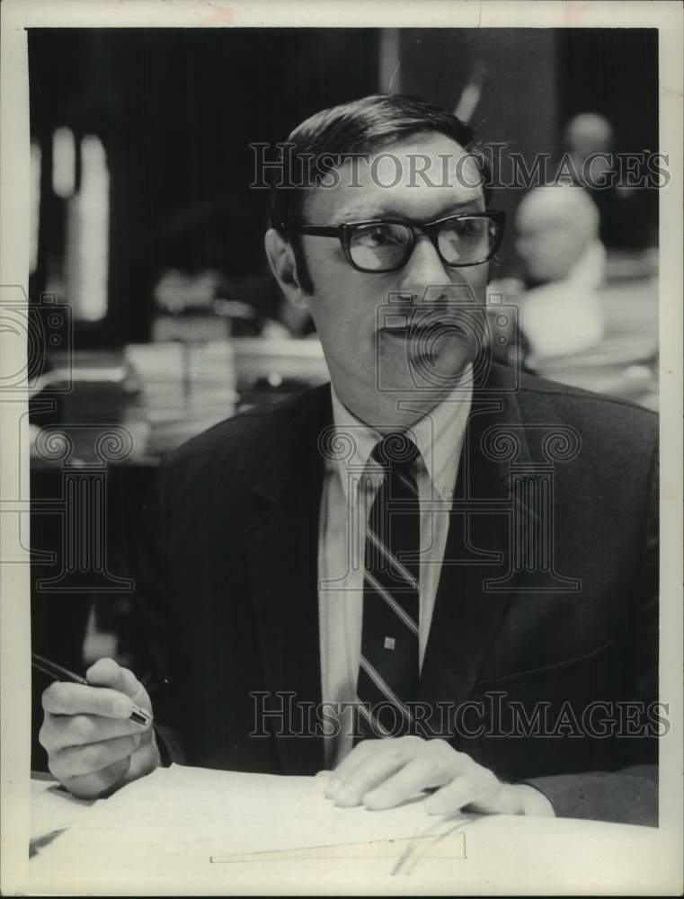 1971 Press Photo New York Congressman Donald Mitchell, former State Assemblyman