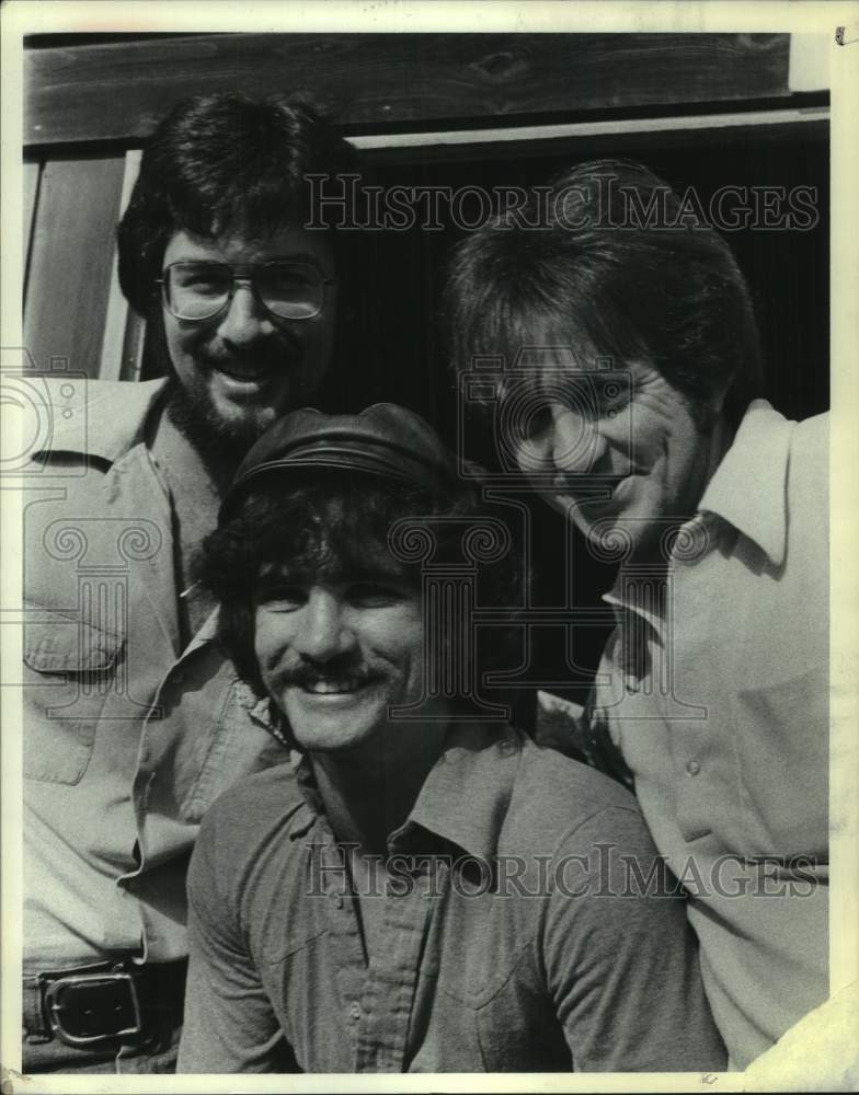 1978 Press Photo Jeff Memole, Kevin Mackrell, &amp; David McDonnell, New York- Historic Images