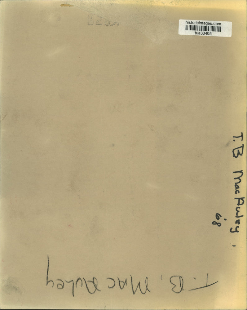 1968 Press Photo T. B. MacAuley, New York - tua33405