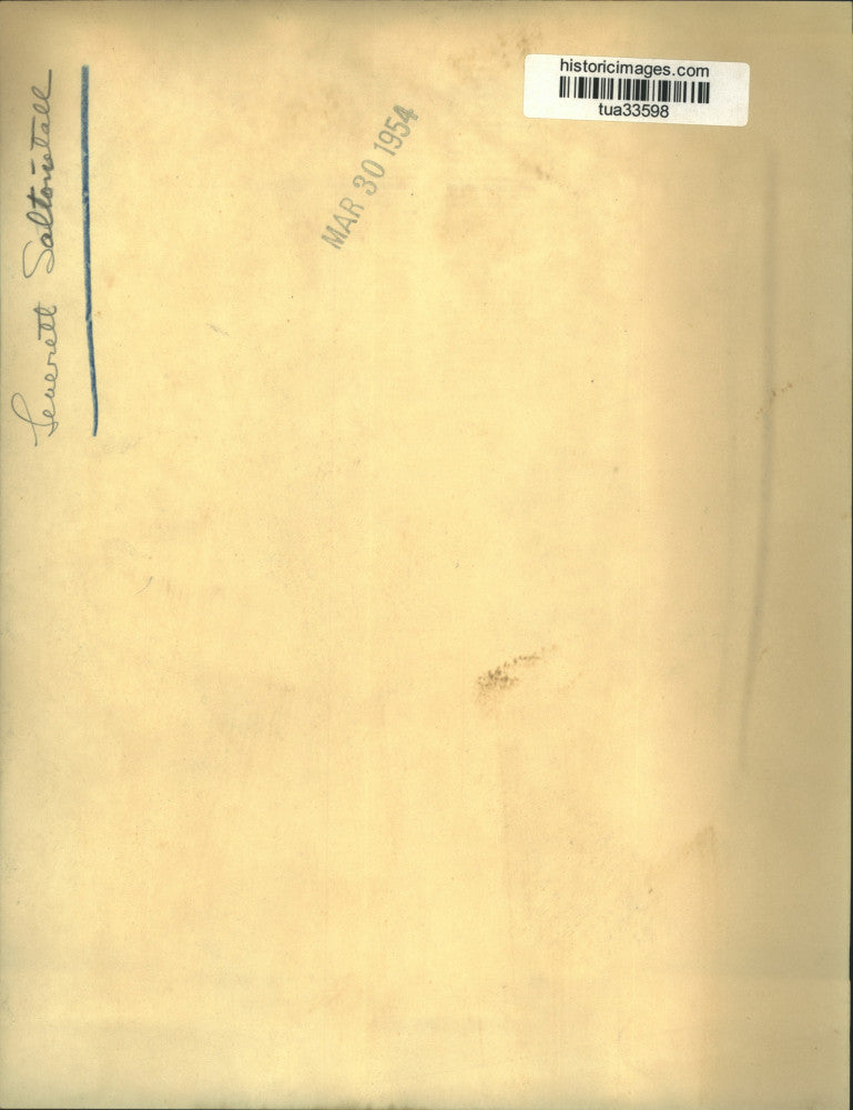 1954 Press Photo Massachusetts Senator Leverett Saltonstall, Washington, DC