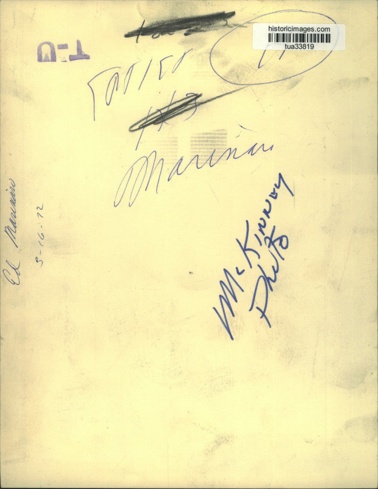 1972 Press Photo Actor and former professional football player Ed Marinaro