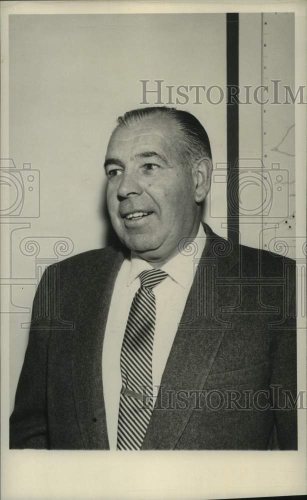 1958 Press Photo Paul McGinnis, New York State Commissioner of Correction