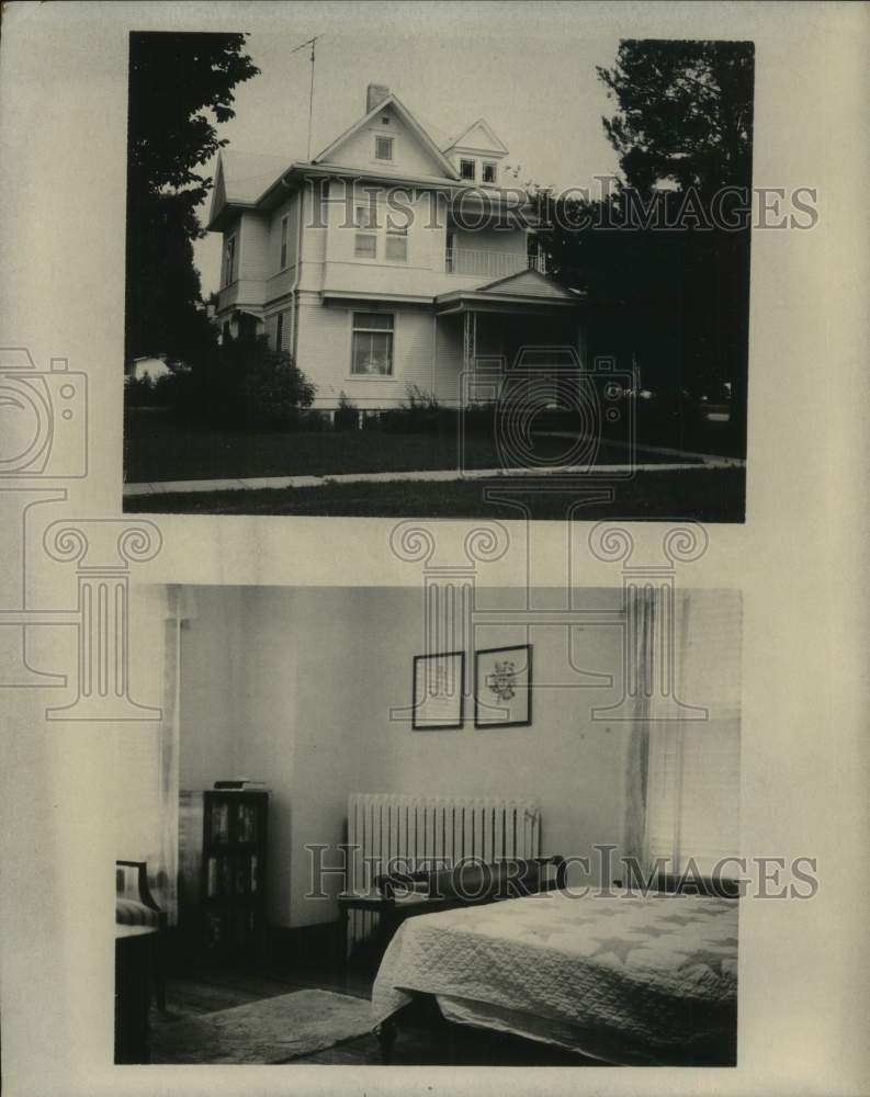 1972 Press Photo Avon, South Dakota birth home of Senator George McGovern