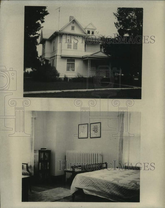1972 Press Photo Avon, South Dakota birth home of Senator George McGovern