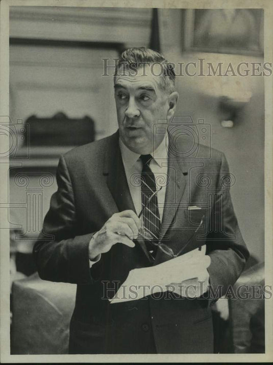 1968 Press Photo Joseph McGovern, Chancellor of Regents, Albany, New York