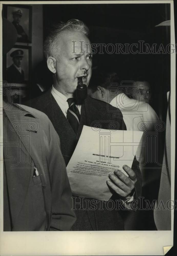 1950 Press Photo James J. McGuiness, Albany, New York - tua34872