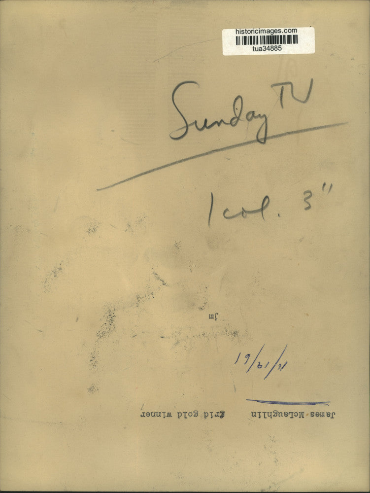 1961 Press Photo James McLaughlin, grid gold winner, poses for portrait