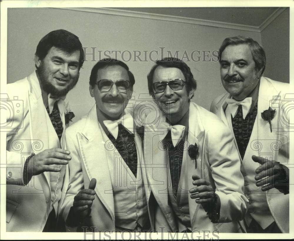 1984 Press Photo Master Blend, New York barbershop quartet - tua37275- Historic Images