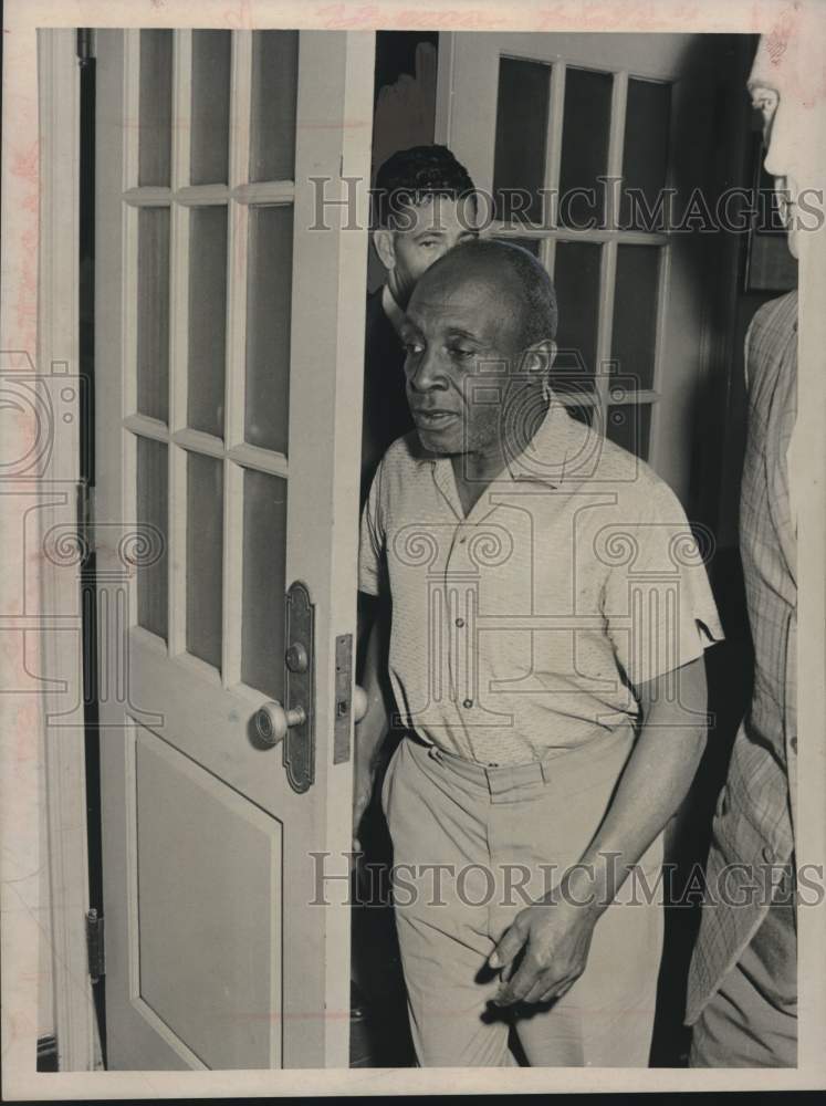 1967 Press Photo John W. Johnson charged with murder in Schenectady, New York- Historic Images