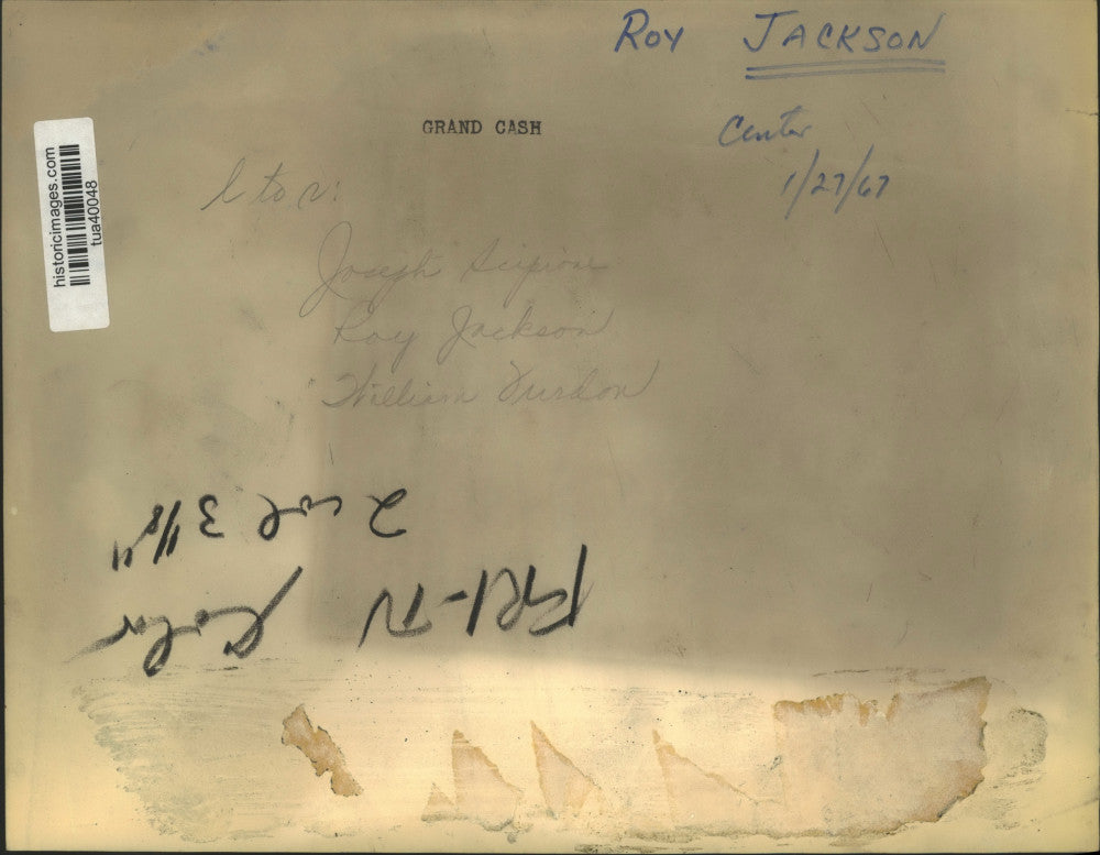 1967 Press Photo Joseph Scipione, Roy Jackson & William Jurdon in New York