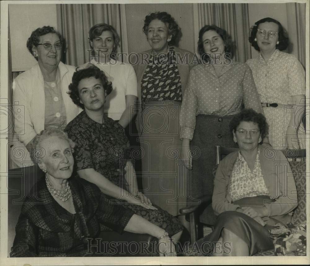 1960 Press Photo Women&#39;s Civic League group meets in Columbia County, New York- Historic Images