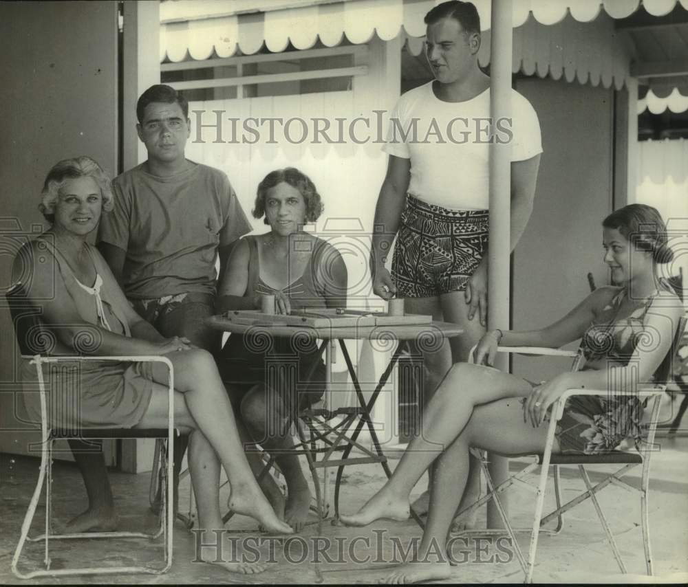 1939 Press Photo Family of New York Governor Howard Lehman - tua40586- Historic Images