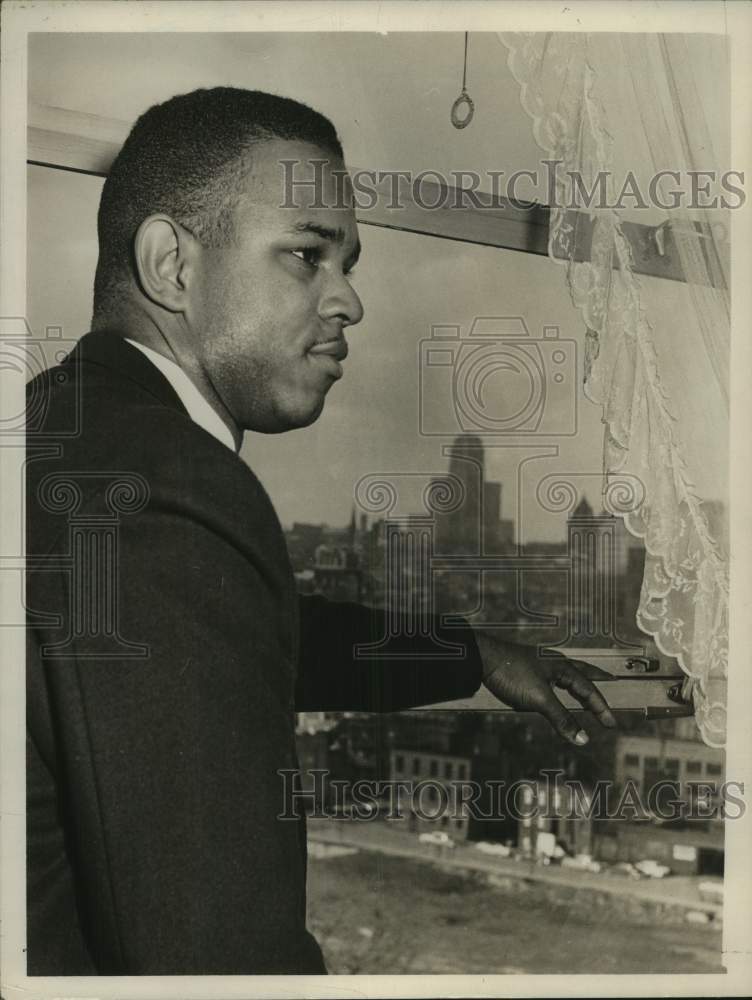 1961 Press Photo Donald LeFevre, Red Cross Disaster Chairman, Albany, New York- Historic Images