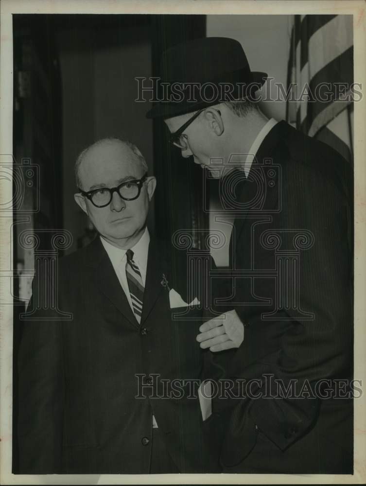 1965 Press Photo Wilfred A. LeForestiere, Troy, New York Corporate Counsel- Historic Images