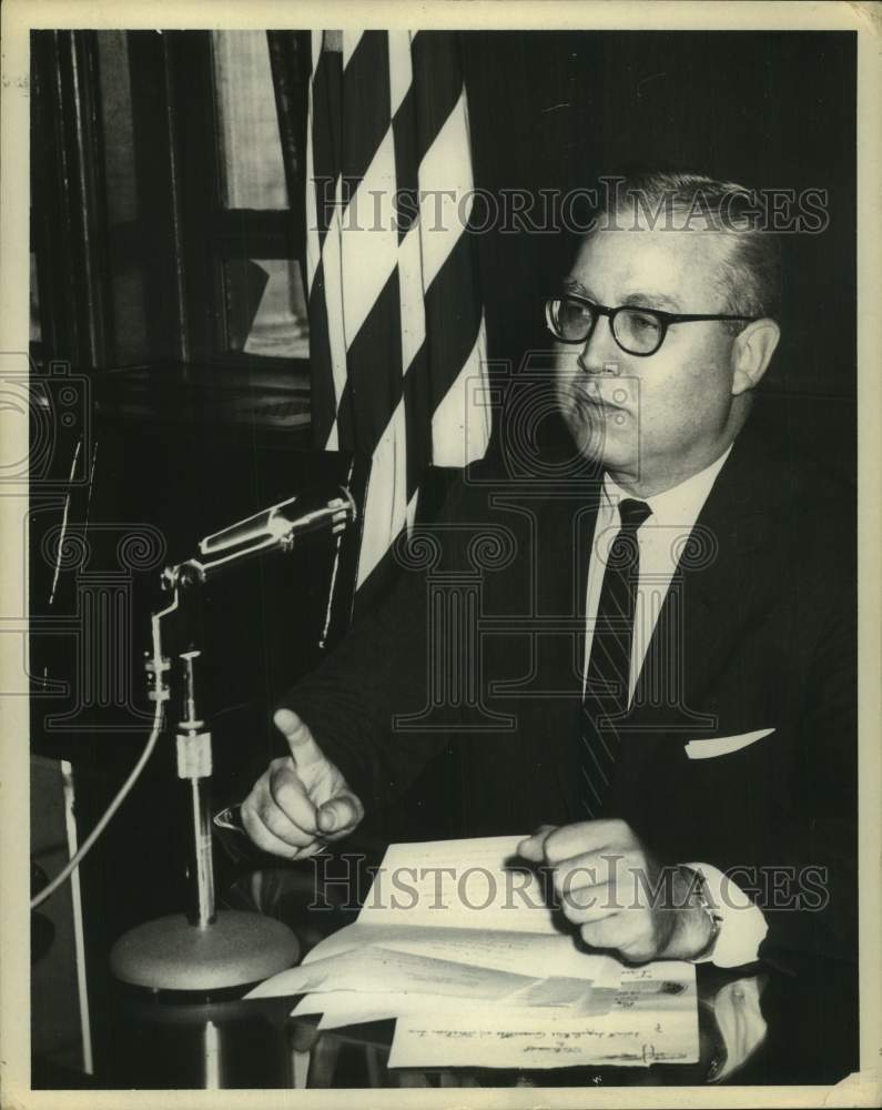 1967 Press Photo Walter B. Langley, lawyer, New York - tua40758- Historic Images