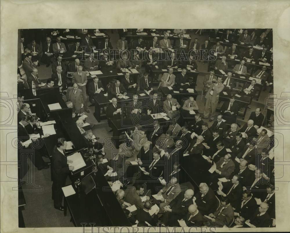 1959 Press Photo New York State Legislature in session at Capitol in Albany- Historic Images