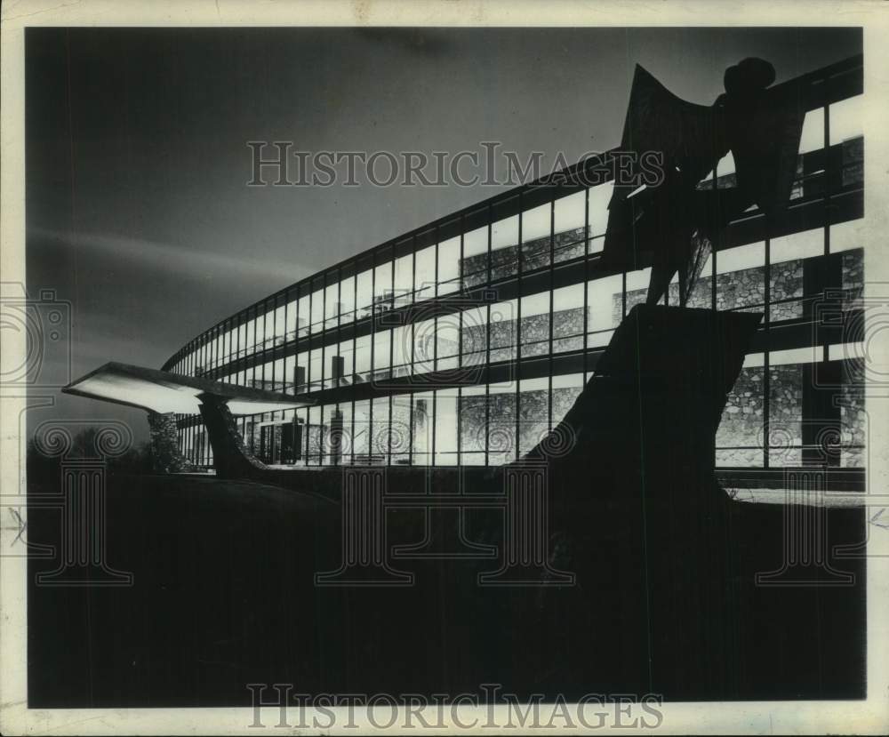 1961 Press Photo IBM research facility in Westchester County, New York- Historic Images