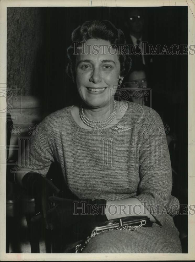 1961 Press Photo Mrs. George Ingalls, wife of New York State Assemblyman- Historic Images