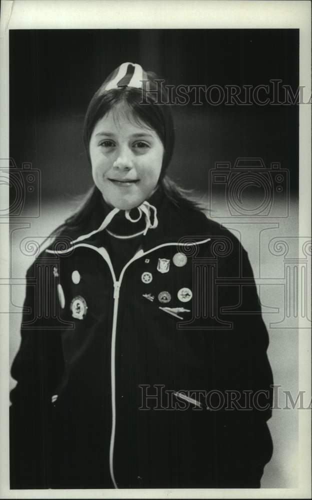 1975 Press Photo Suzanne Rosse, New York speed skater - tua44351- Historic Images