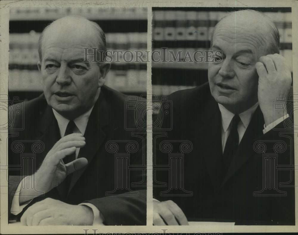 1964 Press Photo Former Governor of Minnesota, Harold Stassen - tua51695