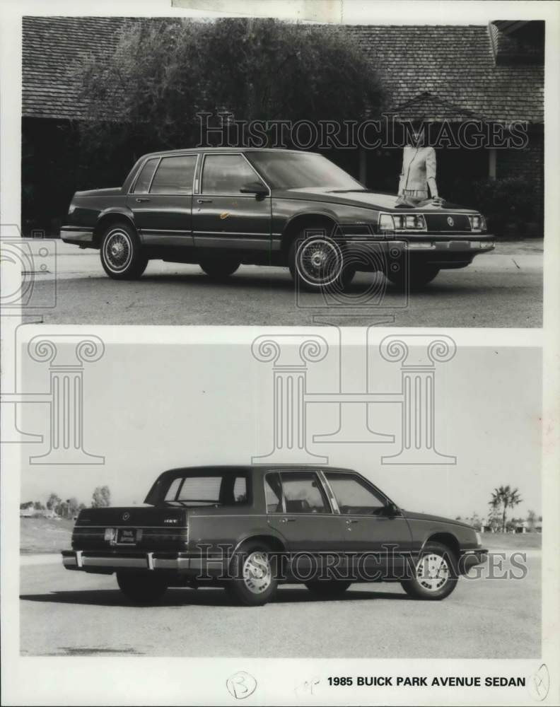 1985 Press Photo 1985 Buick Park Avenue Sedan - tua53387