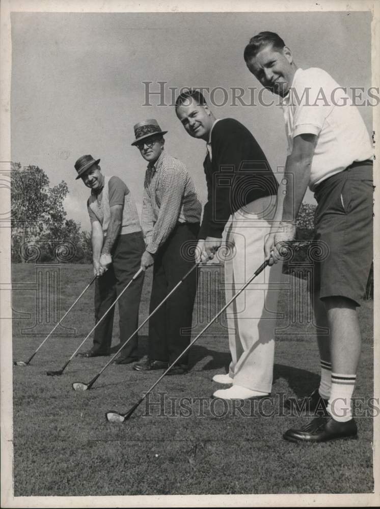 1960 Press Photo Chamber of Commerce hosts golf day in Albany, New York- Historic Images