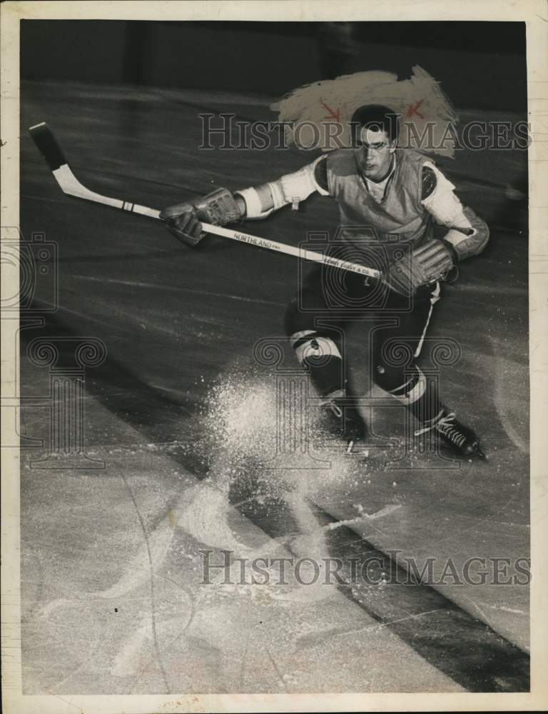 1963 Press Photo Jerry Knightley, Rensselaer Polytechnic Institute, New York- Historic Images