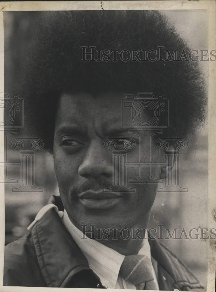 Press Photo Larry Kittell, Schuyler High School basketball coach, New York- Historic Images