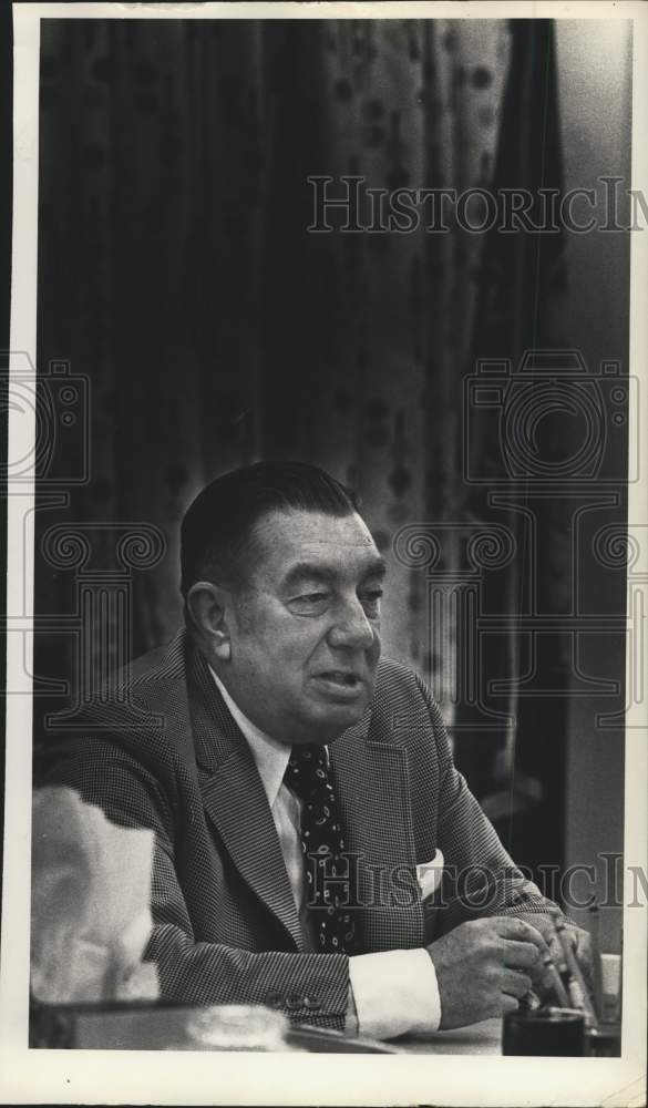 1975 Press Photo William Kirwin, New York State Police Superintendent- Historic Images