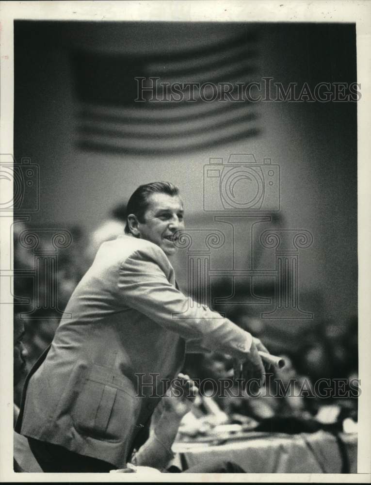 1979 Press Photo Bill Kirsch, Siena College basketball coach, Albany, New York- Historic Images