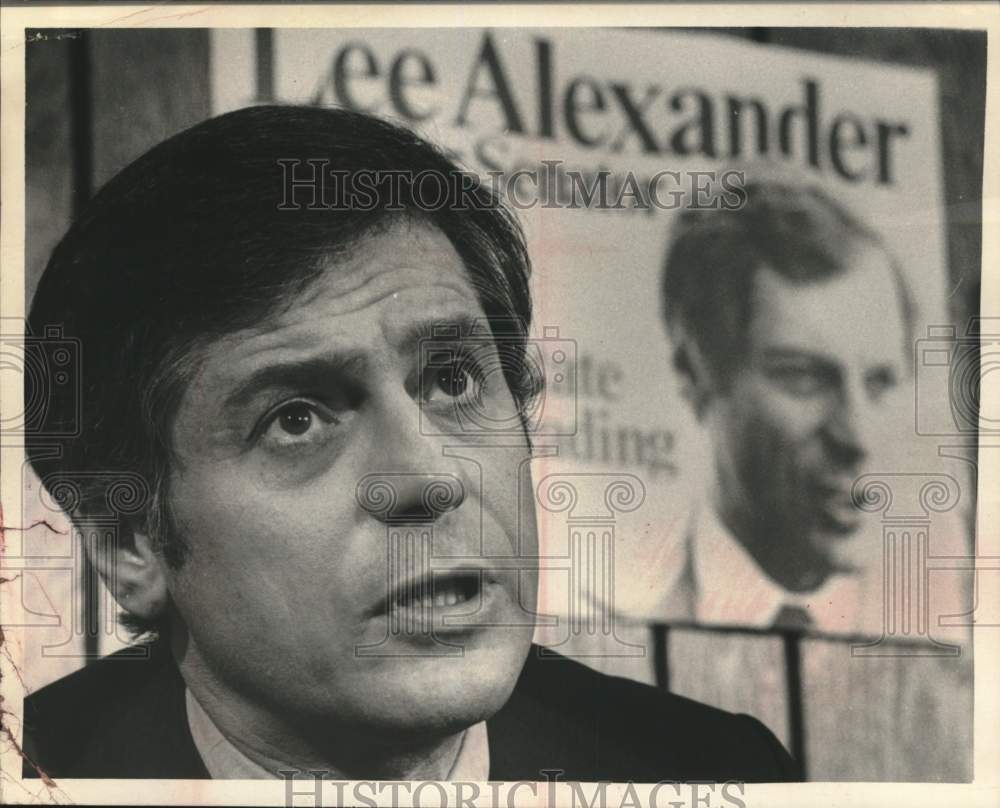 1974 Press Photo Lee Alexander, candidate for New York State Senator - tua61263- Historic Images